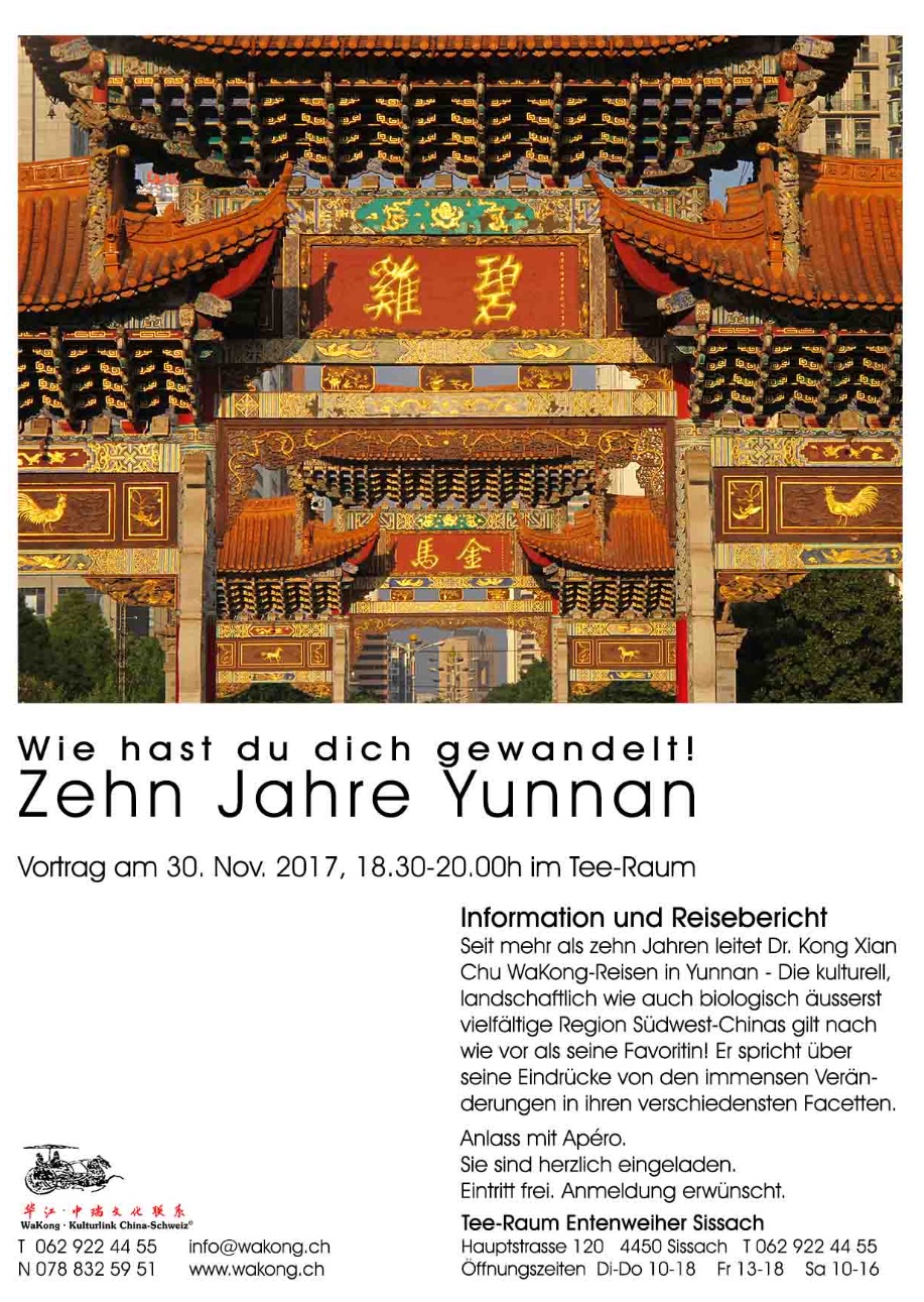 Zehn Jahre Yunnan Votrag
