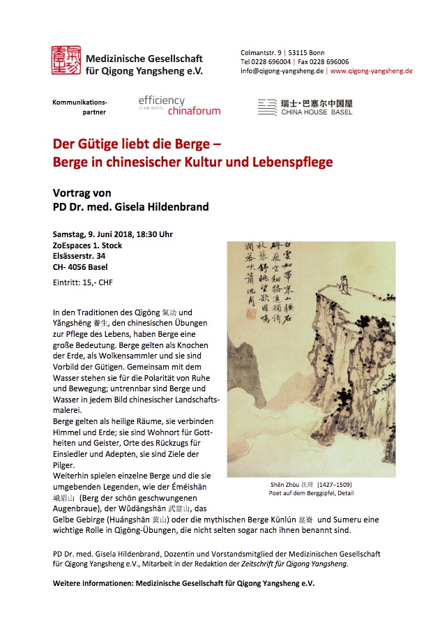 Vortrag Hildenbrand Berge Basel 9 Juni Einladung Einladung ChinaHouse