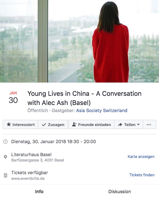 Young Lives in China A Conversation with Alec Ash Basel 